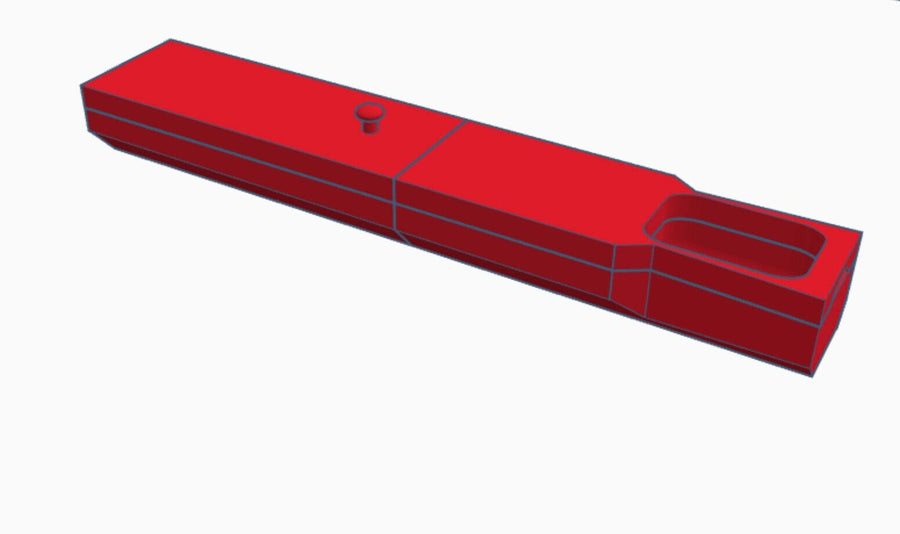 Custom STL File: Milwaukee Packout Low-Profile Organizer Center Blank Insert