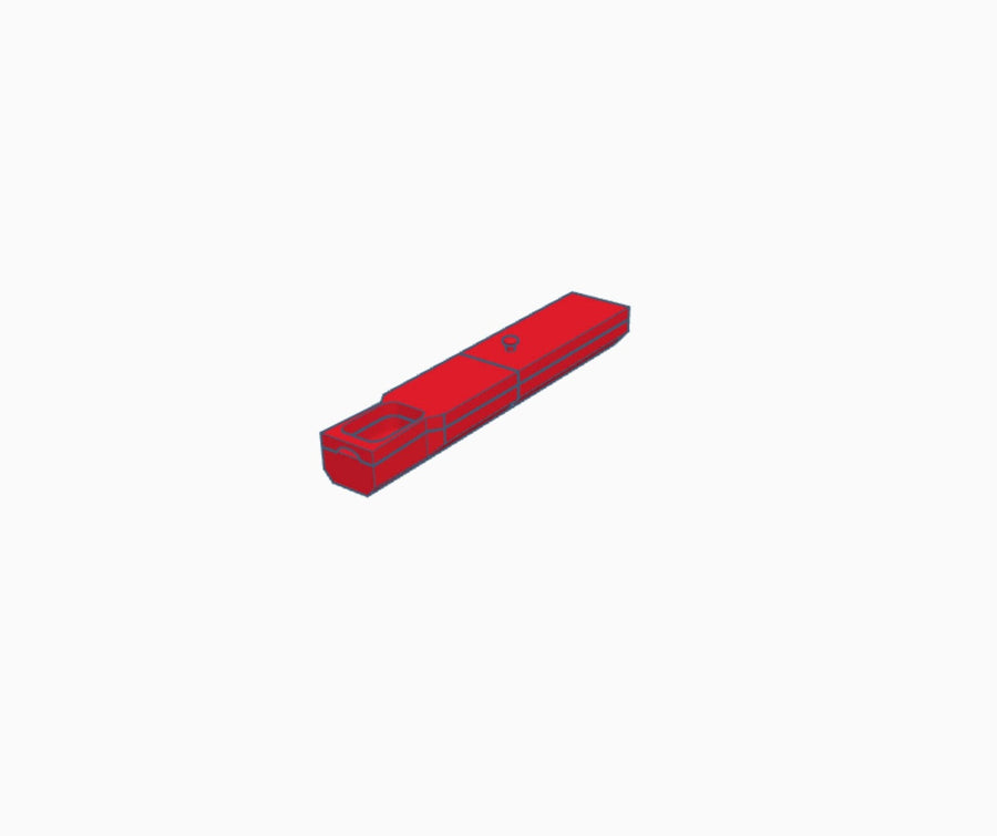 Custom STL File: Milwaukee Packout Low-Profile Organizer Center Blank Insert