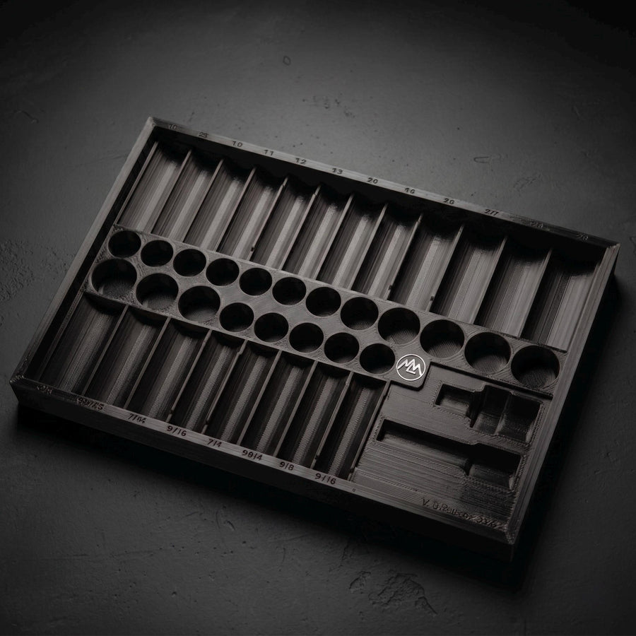 Milwaukee Packout Sunex 3342 3/8" SAE Metric Socket Organizer Tray 42-Piece Impact Mechanic Gift
