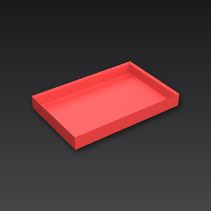 Spacer A: Packout deep organizer spacer and storage tray, render
